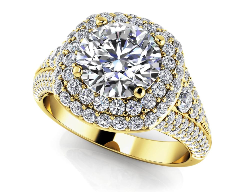 Lasting Legacy Round Cut Stone Shape Engagement Ring