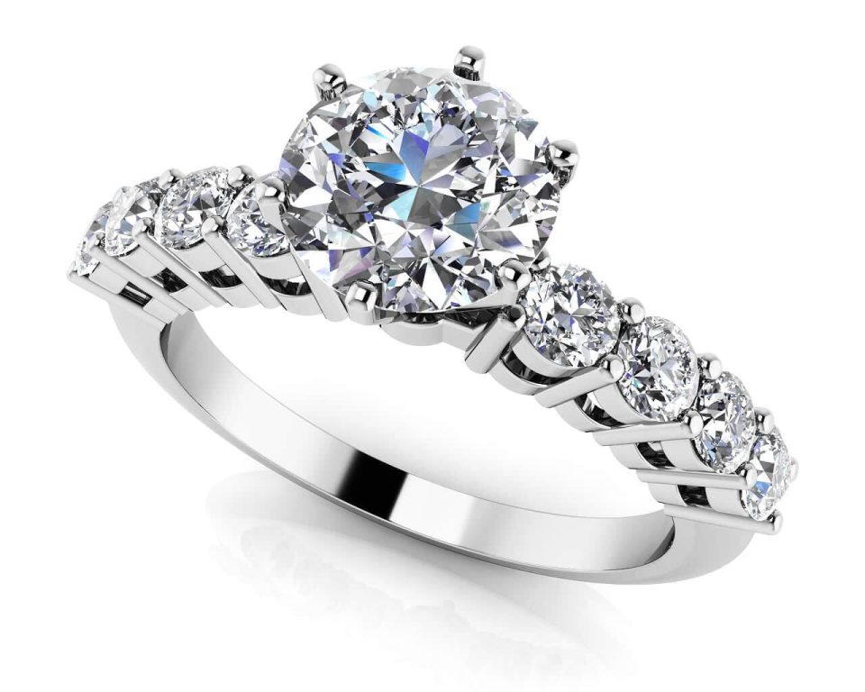 Sparkling Solitaire Diamond Ring