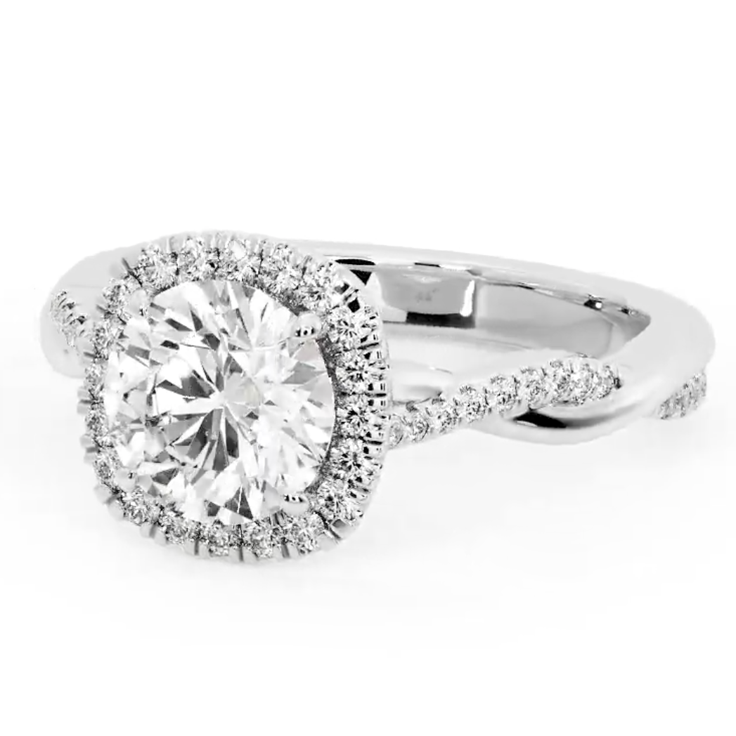 Timeless Elegance Round Cut Diamond Ring